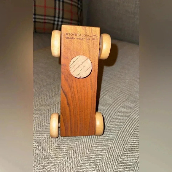 VTG Toystalgia 1980 Wood Truck Coin Bank Betty Crocker Stuffing Mix Toy Train - Picture 5 of 8
